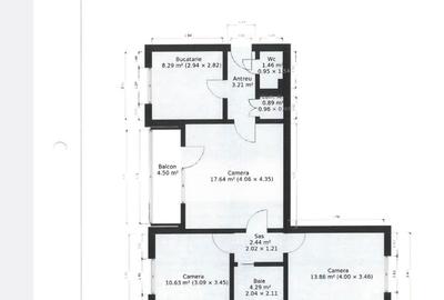 Apartament cu 3 camere în Malul Mureșului - 2