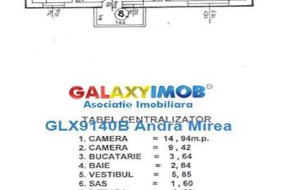Apartament cu 2 camere semidecomandat, mobilat în Central - 2