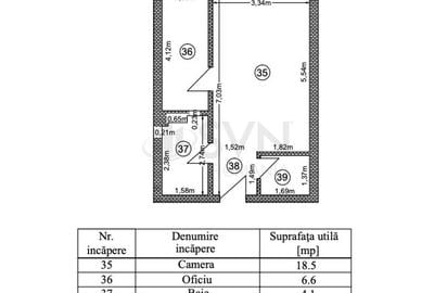 REA1026470 Studio decomandat complet mobilat  Liceul Finlandez - 10