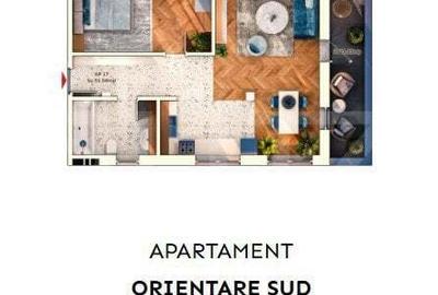 Apartament cu 2 camere decomandat în Mărăști - 2