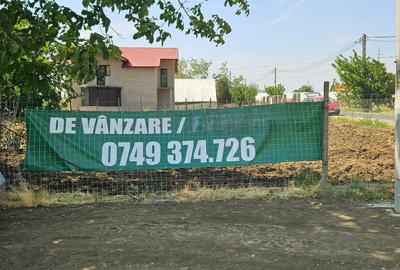 Teren intravilan, Sat Vanatori, 1200 mp, deschidere la doua strazi, utilitati !