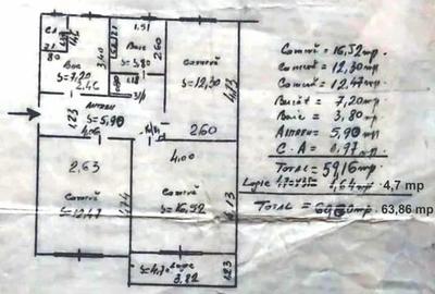 Apartament cu 3 camere decomandat, mobilat în Gheorgheni - 1