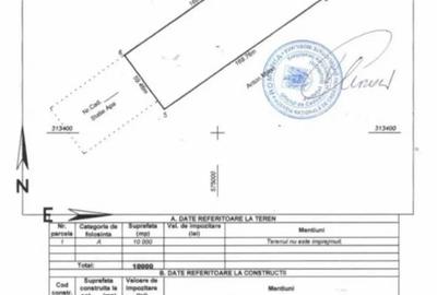 Teren de 10000 mp, în Cornetu - 1