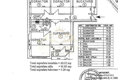 Vanzare apartament 4 camere Bld. Unirii - Fantani, Bucuresti - 13