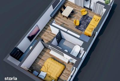 Apartament cu 2 camere în Bucium - 1