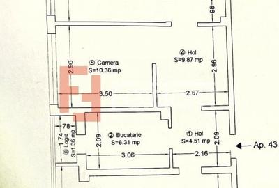 COMISION 0% Apartament de vanzare cu 3 camere, 67 mp utili, Zona Cetatii - 14
