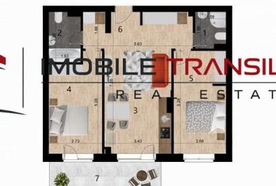 Apartament cu 3 camere semidecomandat în Zorilor - 4
