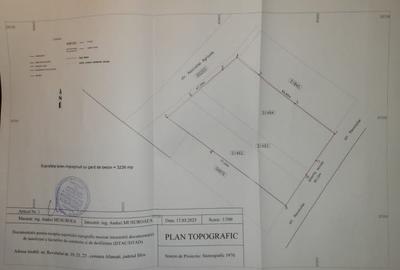 Teren intravilan de 3.300 mp de vanzare in Afumati, Ilfov, str. Revolutiei 19-23 - 2