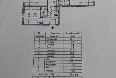 Apartament cu 4 camere decomandat în Est - 3