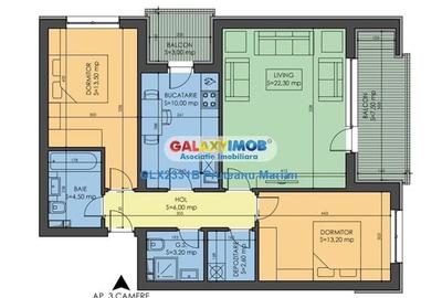 Vanzare apartamente Premium cu 3 cam situat langa cartier Primavara Vanzare apartamente Premium cu 3 cam situat langa cartier Primavara - 4