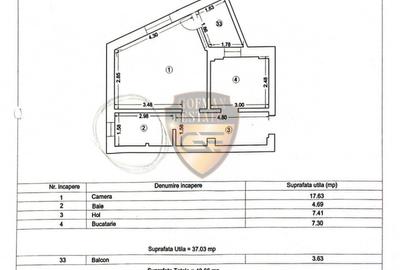 Apartament cu 2 camere in ansamblul Twin Residence Mamaia, 41 mp vedere la mare - 9