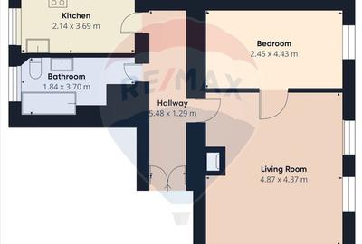 Apartament cu 2 camere, centrala termica - Ultracentral - 6