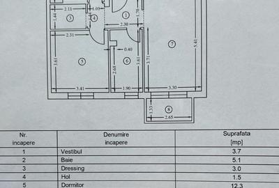 Apartament cu 2 camere în Crețuleasca - 8
