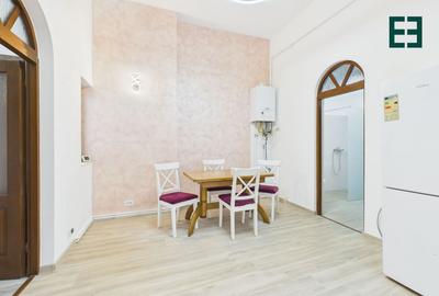 Apartament cu 2 camere semidecomandat, mobilat în Central