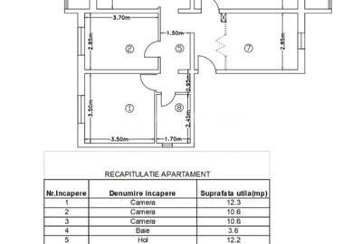 Apartament cu 4 camere decomandat în Cug - 1