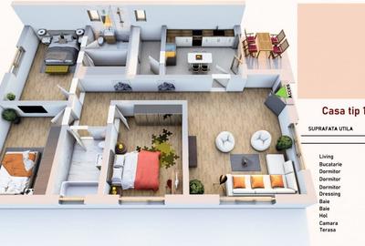 Casă individuală cu 4 camere cu Teren 685 Mp în Corbeanca - 5