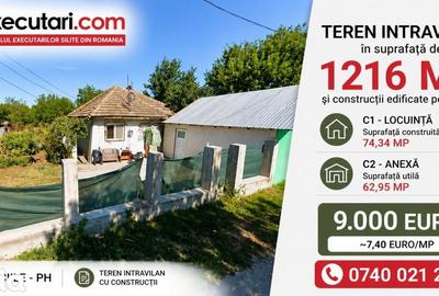 Casă cu 2 camere cu Teren 1216 Mp în Sălciile - 1