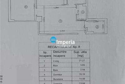Apartament 3 camere mobilat si utilat, parcare, bloc nou - Tatarasi Lidl! - 6