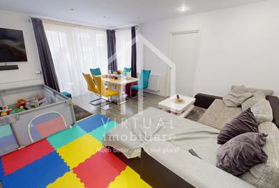 Ap. cu 3 camere 83mp utili + terasa si gradina  | 2 locuri de parcare - 6