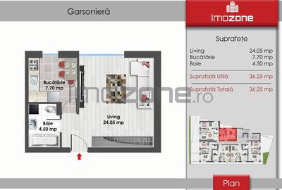 Garsoniera, Drumul Taberei, Zona De Case, Bloc Nou, Parter Inalt, Comision 0% - 4