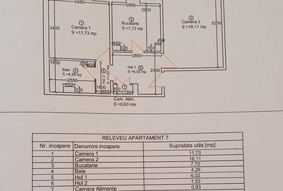 Apartament cu 2 camere decomandat, mobilat în Girocului - 7