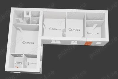 Apartament cu 4 camere semidecomandat în Ultracentral - 6