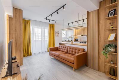 Apartament cu 3 camere decomandat, mobilat în Tractorul - 9