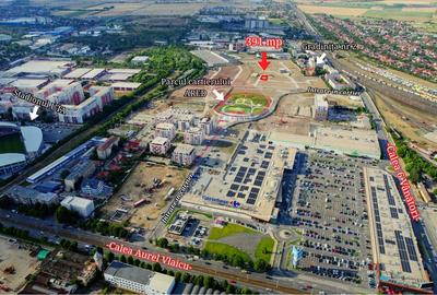 Teren de vanzare pe colt, cu deschidere dubla - 40 m front stradal - 2