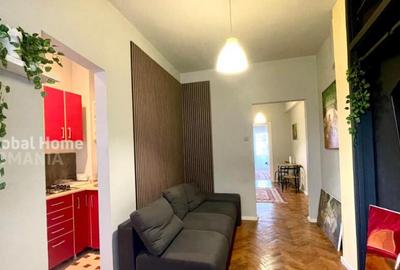 Apartament cu 2 camere decomandat, mobilat în Universitate