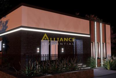 Casa individuala parter - 4 camere 2 bai - teren 309mp - 4