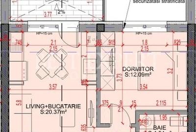 Apartament cu 2 camere semidecomandat în Theodor Pallady - 1