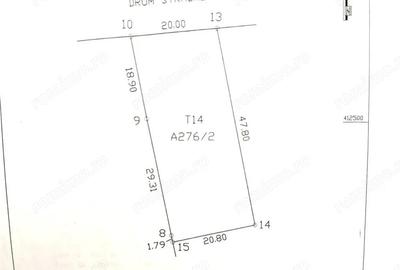 Teren de 1000 mp, în Telița - 9