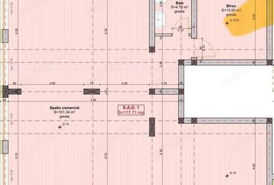 Spațiu comercial, de 118 mp, în Braytim