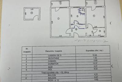 Apartament cu 2 camere decomandat în Ultracentral