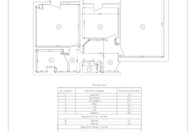Apartament cu 2 camere decomandat în Ultracentral - 5