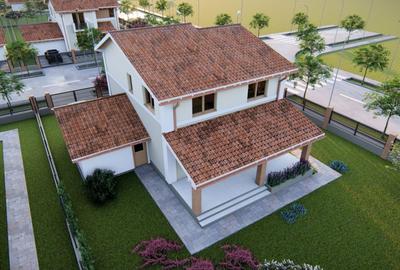 Casă individuală, P+1, 126mp, garaj, 589mp teren, Cartierul Primaverii - 10