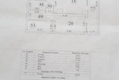 Apartament cu 3 camere decomandat în Cazino - 10