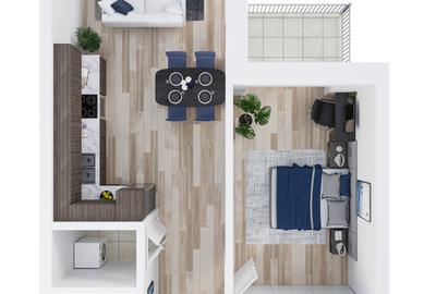 Apartament cu 2 camere în Centru Civic - 6