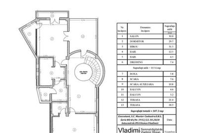 Vila S+P+1+M / Pipera Central / Drumul Potcoavei / comision 0 - 10