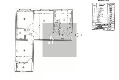 Apartament cu 3 camere decomandat, mobilat în Rahova - 9
