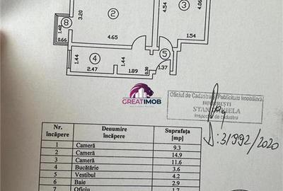 Apartament cu 3 camere semidecomandat, mobilat în Pantelimon - 9