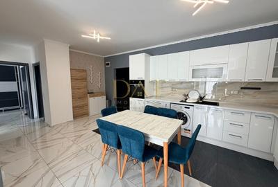 Apartament cu 3 camere semidecomandat, mobilat în Bună Ziua