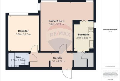 Apartament cu 2 camere de vanzare in zona Titan - 17