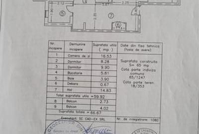 Apartament cu 3 camere în Central - 1