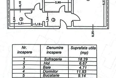 Apartament cu 2 camere decomandat, mobilat în Nord - 11