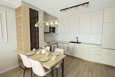 Apartament cu 2 camere semidecomandat, mobilat în Florești - 15