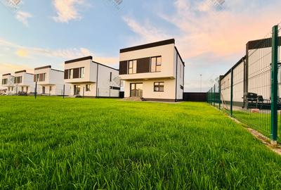 Casă nouă de vânzare Ansamblu Privat Comuna Berceni 4 camere –  Teren 455 mp - 2