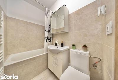 Apartament cu 2 camere semidecomandat, mobilat în Noua