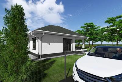 Tautii Magheraus (zona str. 4) PROIECT NOU casa pe parter, s.c.=150 mp, teren 500 mp - 5