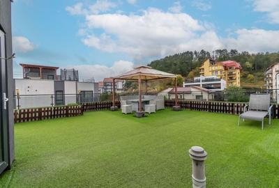 Penthouse de inchiriat cu terasa si jacuzzi | Donath Park - 23